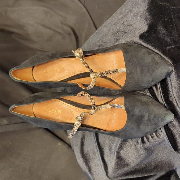 Fulton T-strap Heels from Coach - Picture 2 of 5